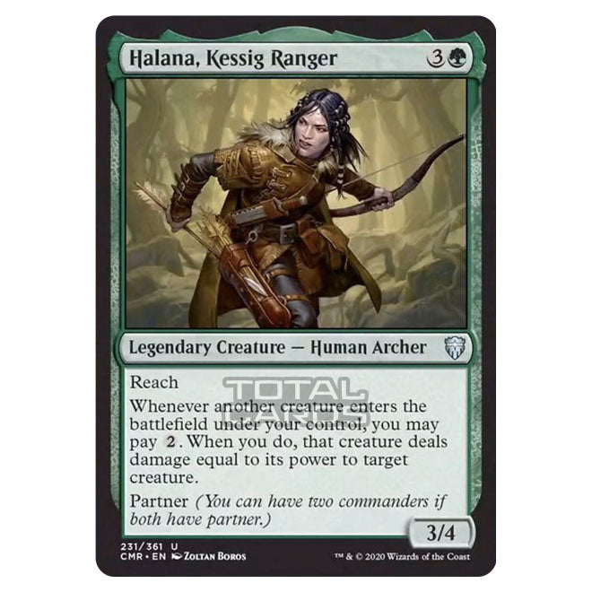 Mtg Ranger Magic The Gathering - Commander Legends - Halana, Kessig Ranger - 231/