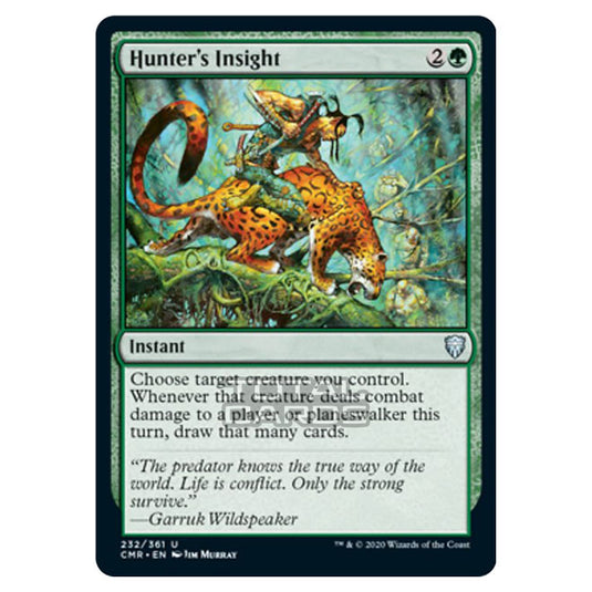 Magic The Gathering - Commander Legends - Hunter's Insight - 232/361