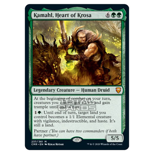 Magic The Gathering - Commander Legends - Kamahl, Heart of Krosa - 237/361