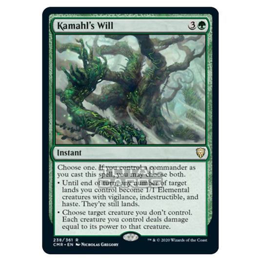 Magic The Gathering - Commander Legends - Kamahl's Will - 238/361