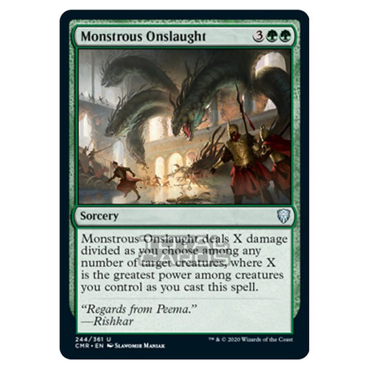 Magic The Gathering - Commander Legends - Monstrous Onslaught - 244/361