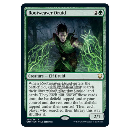 Magic The Gathering - Commander Legends - Rootweaver Druid - 250/361