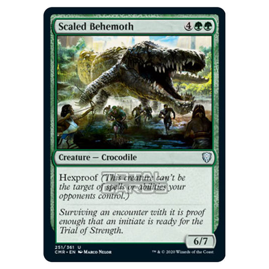 Magic The Gathering - Commander Legends - Scaled Behemoth - 251/361