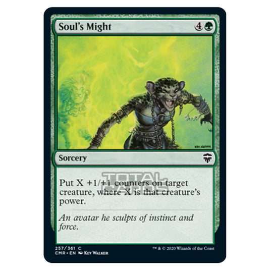 Magic The Gathering - Commander Legends - Soul's Might - 257/361