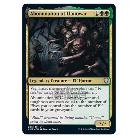 Magic The Gathering - Commander Legends - Abomination of Llanowar - 265/361