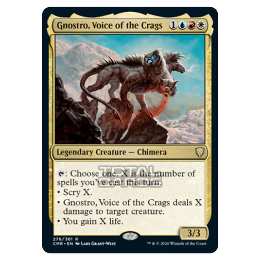 Magic The Gathering - Commander Legends - Gnostro, Voice of the Crags - 276/361