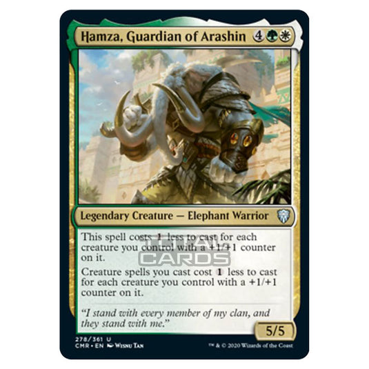 Magic The Gathering - Commander Legends - Hamza, Guardian of Arashin - 278/361