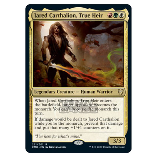 Magic The Gathering - Commander Legends - Jared Carthalion, True Heir - 281/361