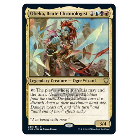 Magic The Gathering - Commander Legends - Obeka, Brute Chronologist - 289/361