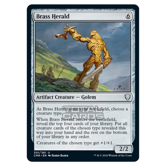 Magic The Gathering - Commander Legends - Brass Herald - 301/361