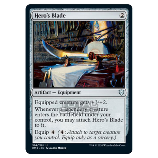 Magic The Gathering - Commander Legends - Hero's Blade - 314/361