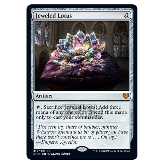 Magic The Gathering - Commander Legends - Jeweled Lotus - 319/361