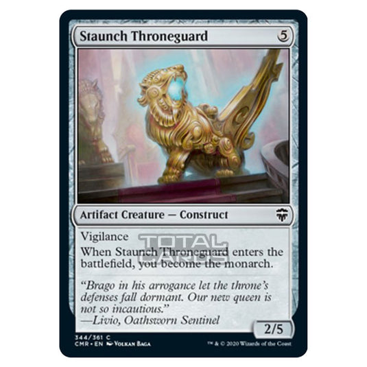 Magic The Gathering - Commander Legends - Staunch Throneguard - 344/361