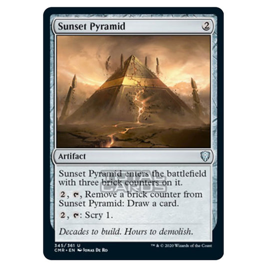 Magic The Gathering - Commander Legends - Sunset Pyramid - 345/361