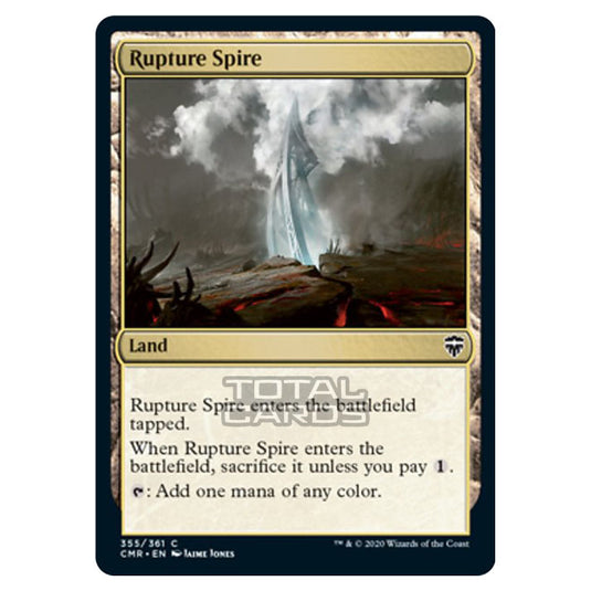 Magic The Gathering - Commander Legends - Rupture Spire - 355/361