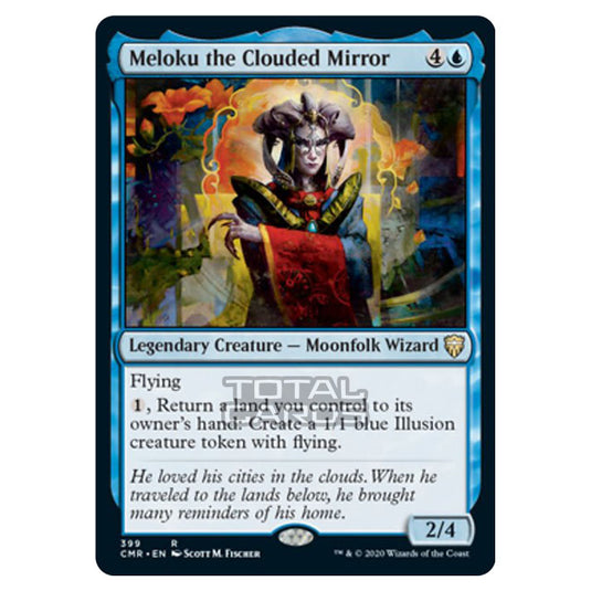 Magic The Gathering - Commander Legends - Meloku the Clouded Mirror - 399/361