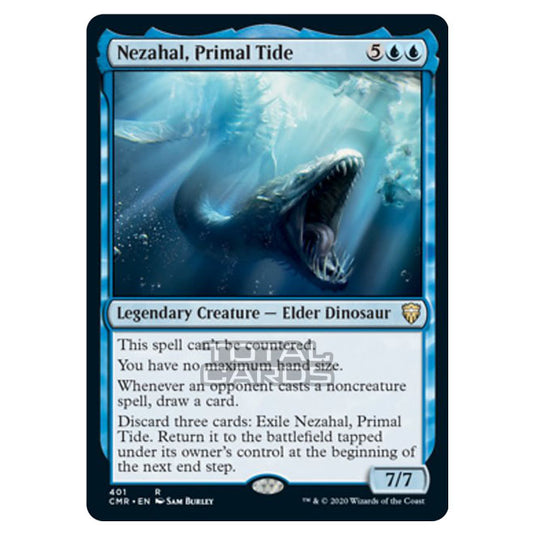 Magic The Gathering - Commander Legends - Nezahal, Primal Tide - 401/361