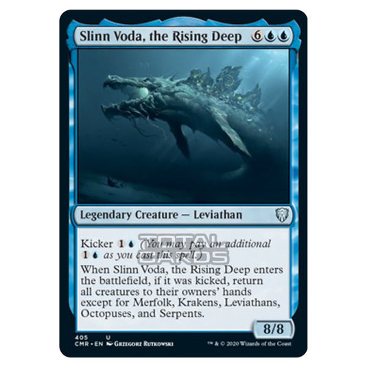 Magic The Gathering - Commander Legends - Slinn Voda, the Rising Deep - 405/361