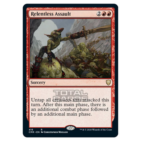 Magic The Gathering - Commander Legends - Relentless Assault - 416/361