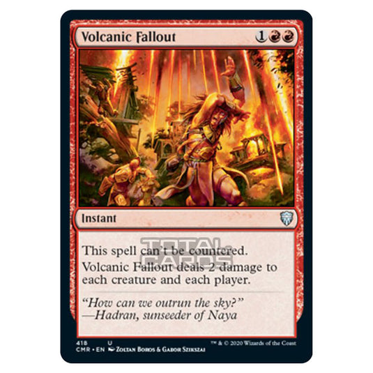 Magic The Gathering - Commander Legends - Volcanic Fallout - 418/361