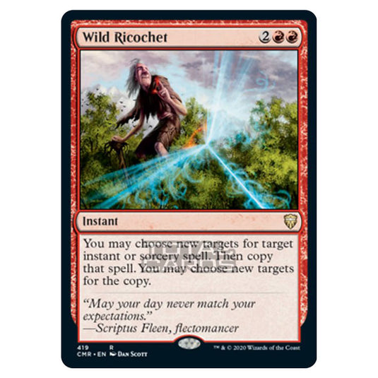 Magic The Gathering - Commander Legends - Wild Ricochet - 419/361