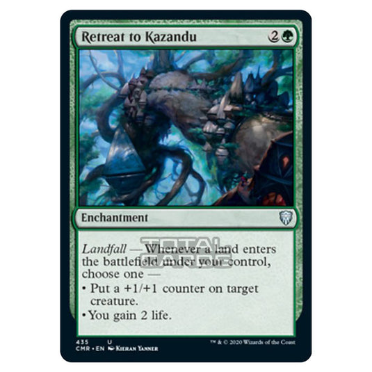 Magic The Gathering - Commander Legends - Retreat to Kazandu - 435/361