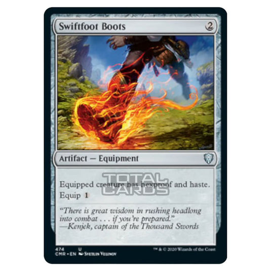 Magic The Gathering - Commander Legends - Swiftfoot Boots - 474/361