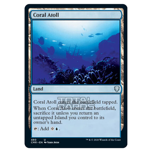 Magic The Gathering - Commander Legends - Coral Atoll - 480/361