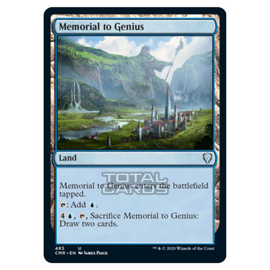 Magic The Gathering - Commander Legends - Memorial to Genius - 485/361