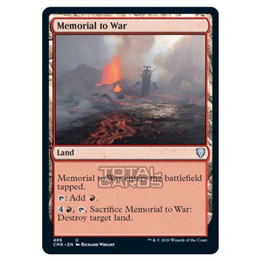 Magic The Gathering - Commander Legends - Memorial to War - 486/361