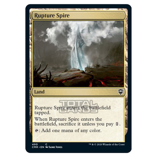 Magic The Gathering - Commander Legends - Rupture Spire - 490/361