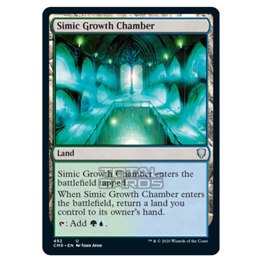 Magic The Gathering - Commander Legends - Simic Growth Chamber - 492/361