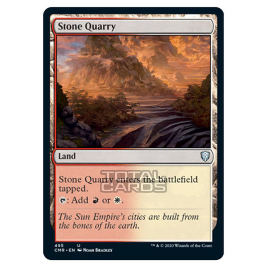 Magic The Gathering - Commander Legends - Stone Quarry - 495/361