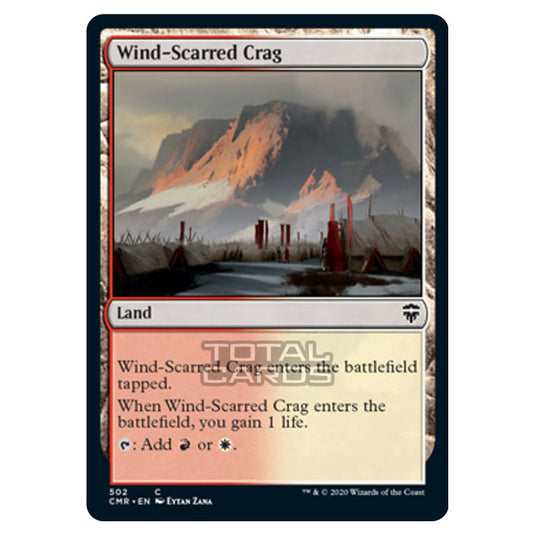 Magic The Gathering - Commander Legends - Wind-Scarred Crag - 502/361