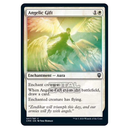 Magic The Gathering - Commander Legends - Angelic Gift - 7/361 (Foil)