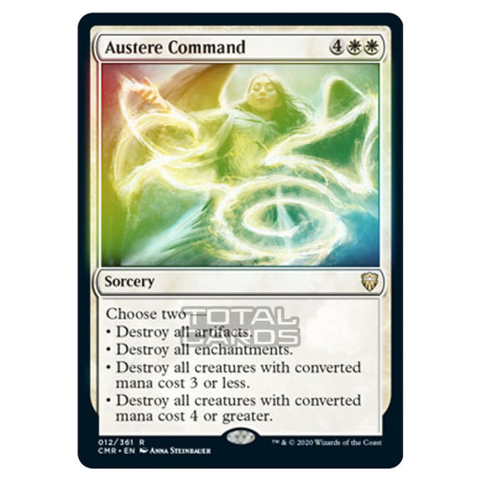 Magic The Gathering - Commander Legends - Austere Command - 12/361 (Foil)