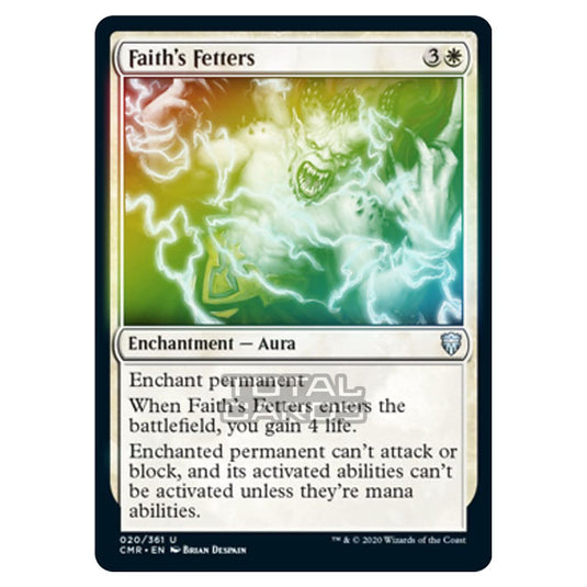 Magic The Gathering - Commander Legends - Faith's Fetters - 20/361 (Foil)