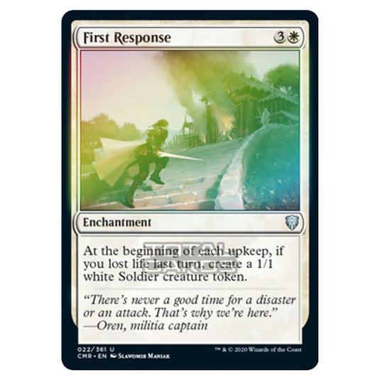 Magic The Gathering - Commander Legends - First Response - 22/361 (Foil)