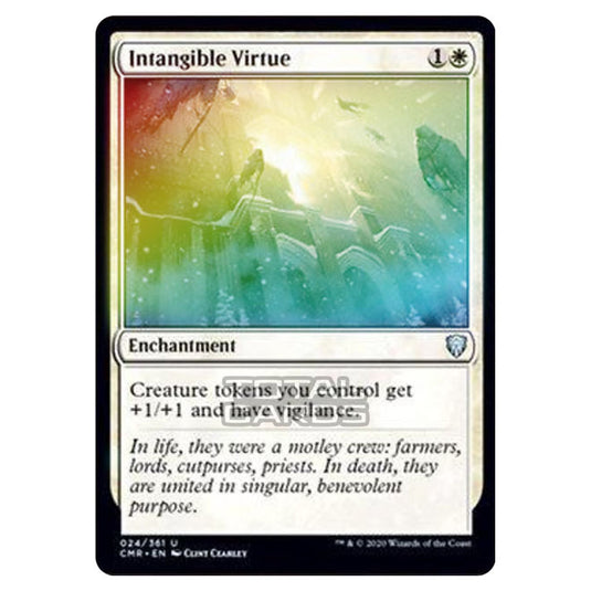 Magic The Gathering - Commander Legends - Intangible Virtue - 24/361 (Foil)