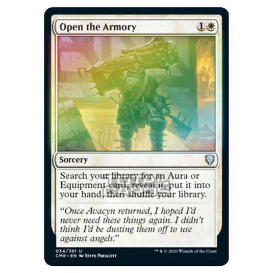 Magic The Gathering - Commander Legends - Open the Armory - 34/361 (Foil)