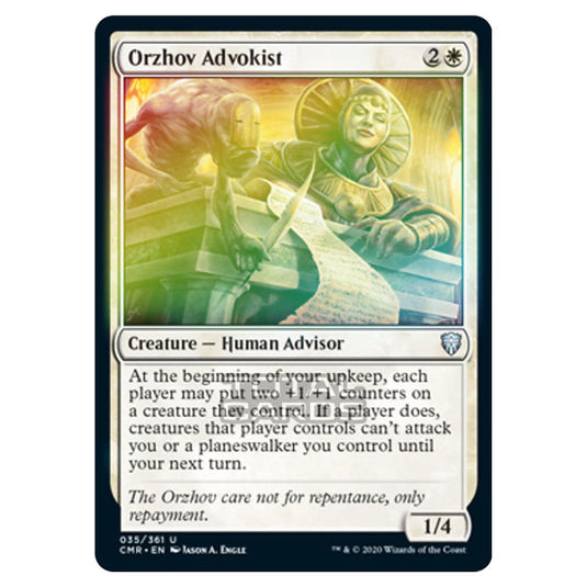 Magic The Gathering - Commander Legends - Orzhov Advokist - 35/361 (Foil)