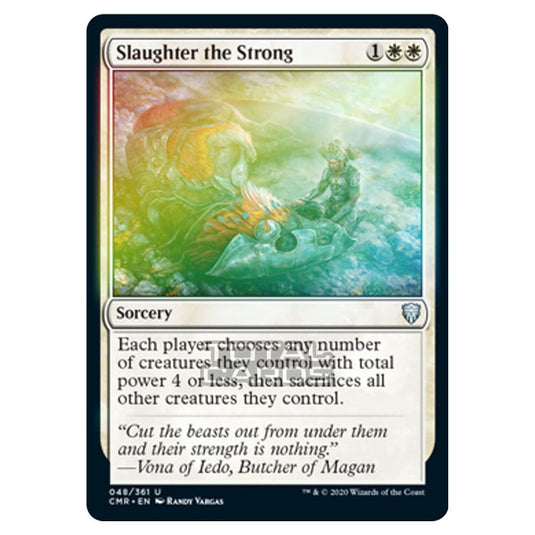 Magic The Gathering - Commander Legends - Slaughter the Strong - 48/361 (Foil)