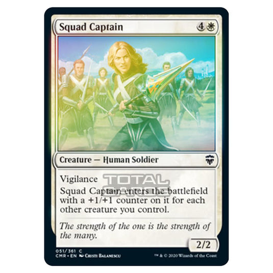 Magic The Gathering - Commander Legends - Squad Captain - 51/361 (Foil)