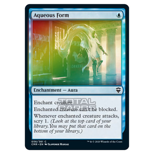 Magic The Gathering - Commander Legends - Aqueous Form - 56/361 (Foil)