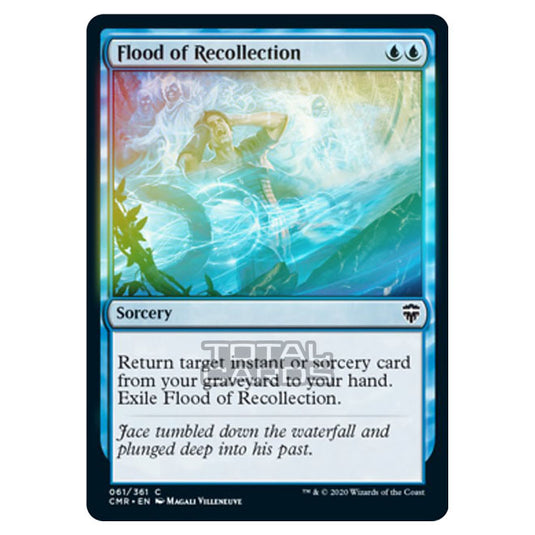 Magic The Gathering - Commander Legends - Flood of Recollection - 61/361 (Foil)