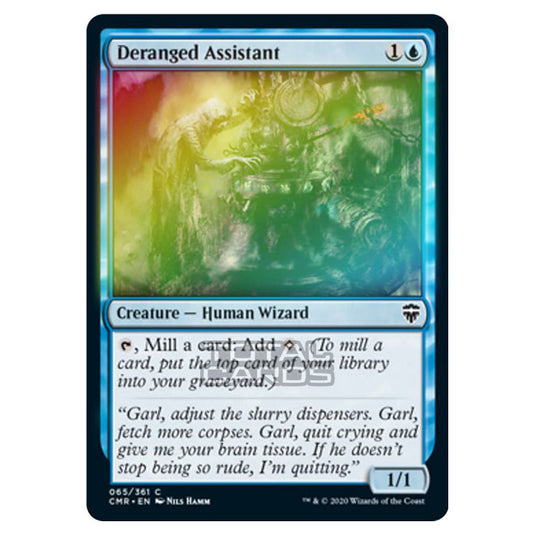 Magic The Gathering - Commander Legends - Deranged Assistant - 65/361 (Foil)