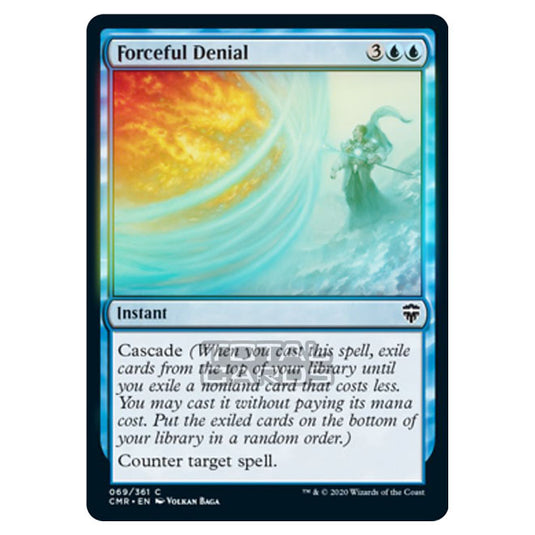 Magic The Gathering - Commander Legends - Forceful Denial - 69/361 (Foil)