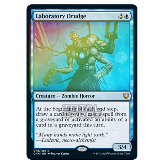 Magic The Gathering - Commander Legends - Laboratory Drudge - 78/361 (Foil)