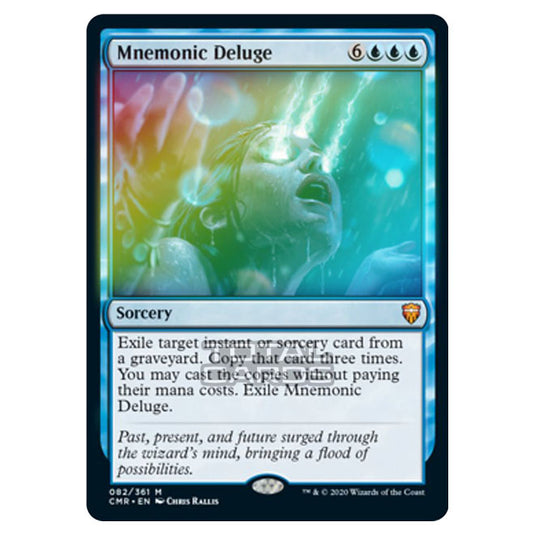 Magic The Gathering - Commander Legends - Mnemonic Deluge - 82/361 (Foil)