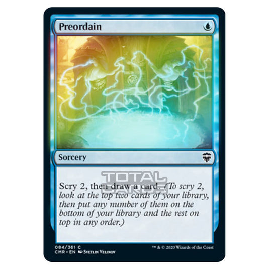 Magic The Gathering - Commander Legends - Preordain - 84/361 (Foil)